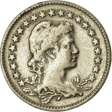 Coin, Brazil, 100 Reis, 1935, EF(40-45), Copper-nickel, KM:518