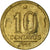 Monnaie, Brésil, 10 Centavos, 1955, TTB, Aluminum-Bronze, KM:561