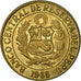 Moneda, Perú, 1/2 Sol, 1968, MBC, Latón, KM:247