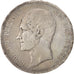 Belgio, Leopold I, 5 Francs, 5 Frank, 1852, MB+, Argento, KM:17