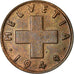 Moeda, Suíça, Rappen, 1949, Bern, AU(50-53), Zinco, KM:3a