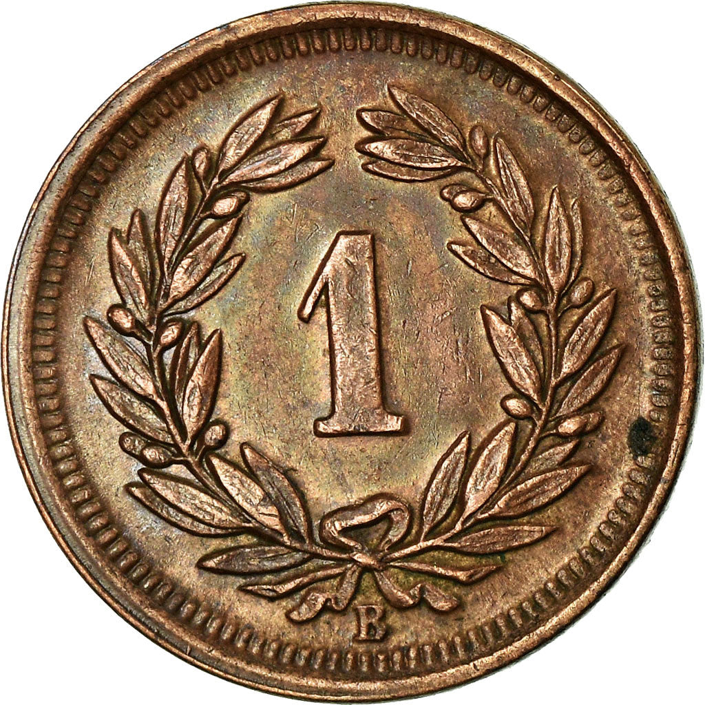 Coin, Switzerland, Rappen, 1938, Bern, EF(40-45), Bronze, KM:3.2