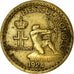 Munten, Monaco, Louis II, 50 Centimes, 1924, Poissy, ZF, Aluminum-Bronze