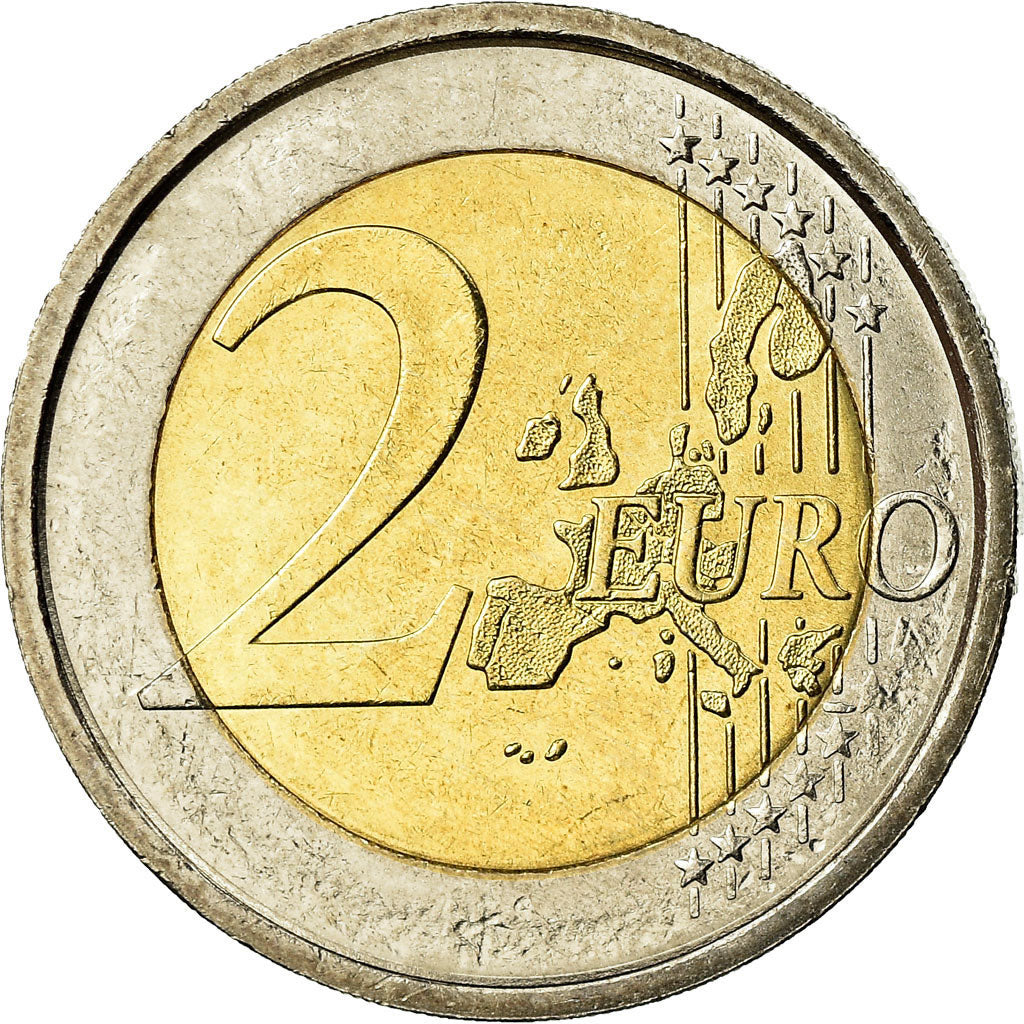 Italien, 2 Euro, 2002, SS+, Bi-Metallic, KM:217