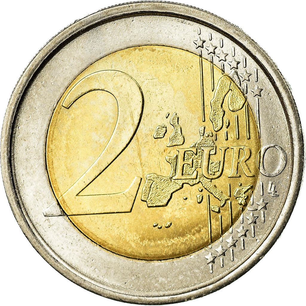 Italien, 2 Euro, 2002, SS+, Bi-Metallic, KM:217