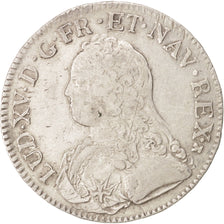 France, Louis XV, Écu aux branches d'olivier, Ecu, 1726, Toulouse, TB+, Silv...