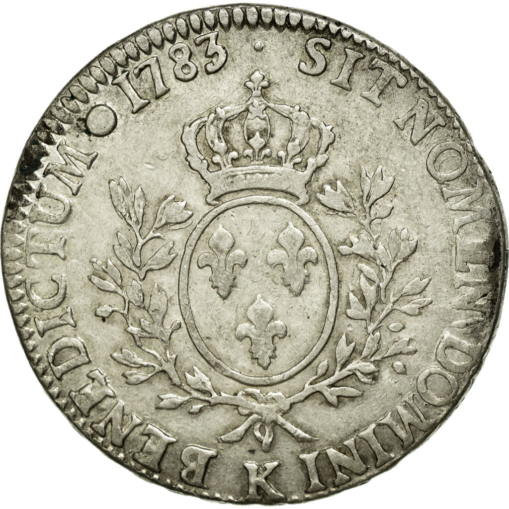 Coin, France, Louis XVI, Écu aux branches d'olivier, Ecu, 1783, Bordeaux