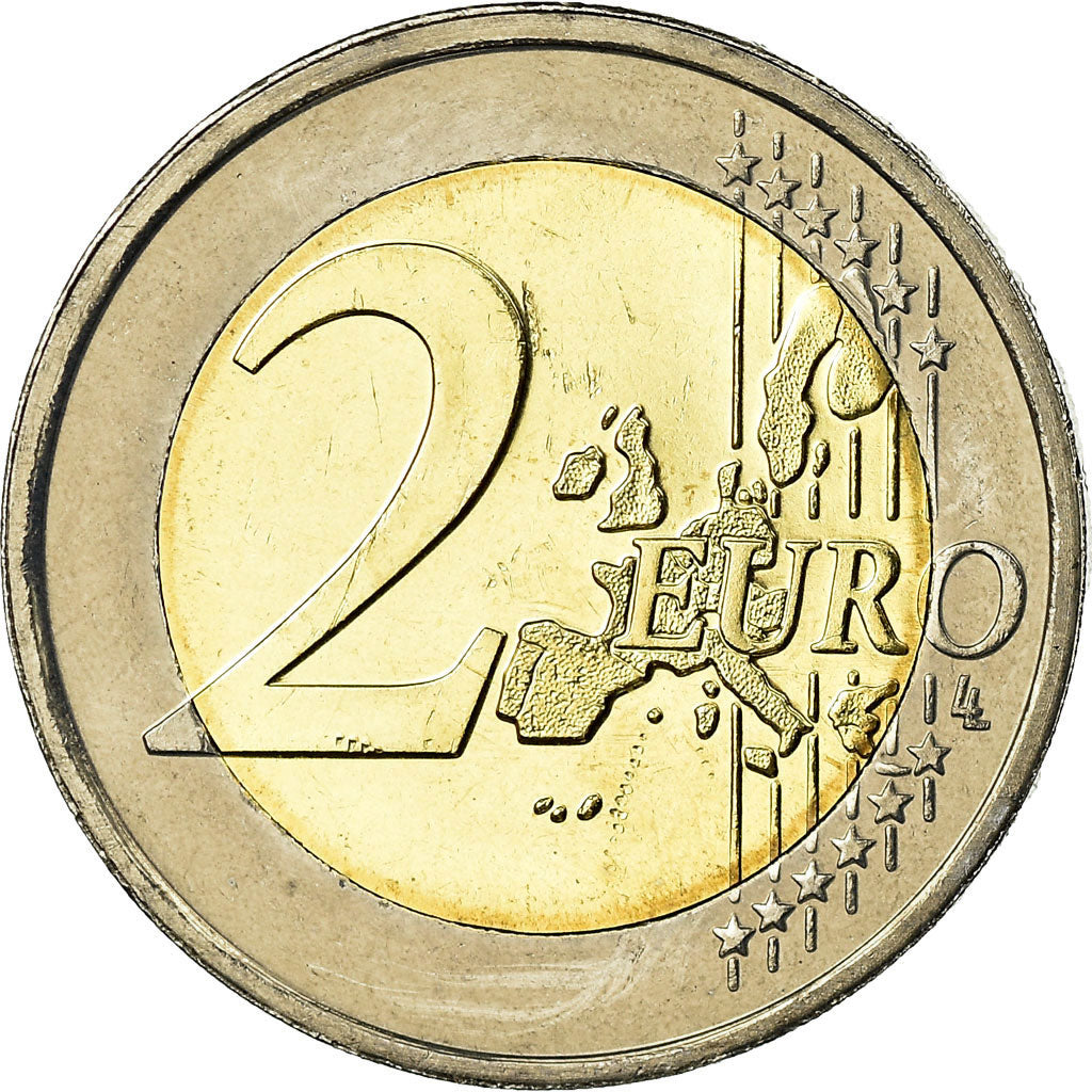 Luxemburg, 2 Euro, 2003, VZ, Bi-Metallic, KM:82