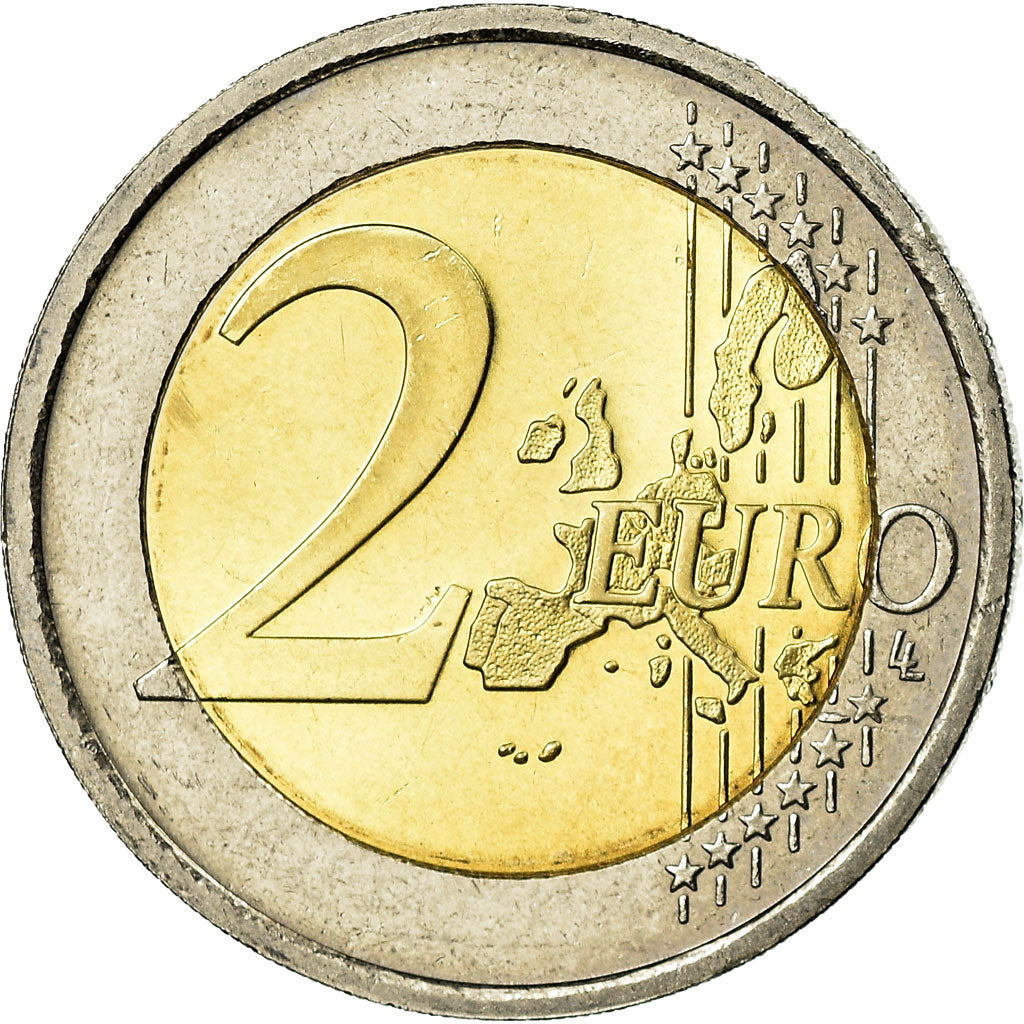 REPUBBLICA D’IRLANDA, 2 Euro, 2005, SPL-, Bi-metallico, KM:39