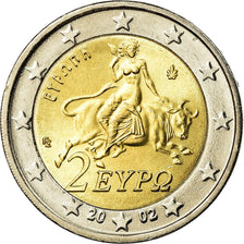 Grecia, 2 Euro, 2002, SPL-, Bi-metallico, KM:188