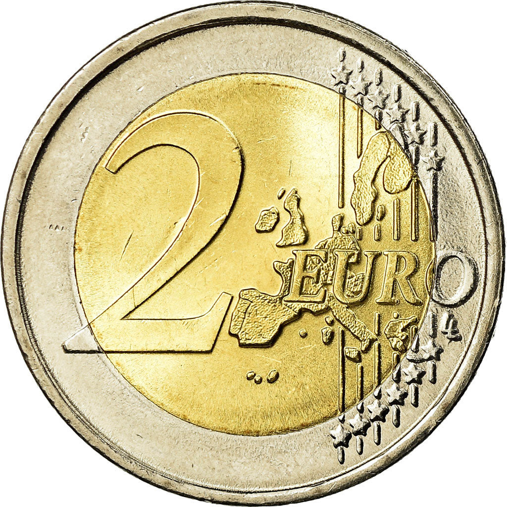 Grecia, 2 Euro, 2002, SPL-, Bi-metallico, KM:188