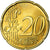 Portugal, 20 Euro Cent, 2006, AU(55-58), Latão, KM:744