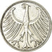 Coin, GERMANY - FEDERAL REPUBLIC, 5 Mark, 1951, Hambourg, EF(40-45), Silver