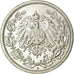 Munten, DUITSLAND - KEIZERRIJK, 1/2 Mark, 1907, Berlin, ZF+, Zilver, KM:17