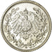 Monnaie, GERMANY - EMPIRE, 1/2 Mark, 1915, Karlsruhe, SUP, Argent, KM:17