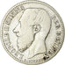 Münze, Belgien, Leopold II, Franc, 1887, S, Silber, KM:29.1