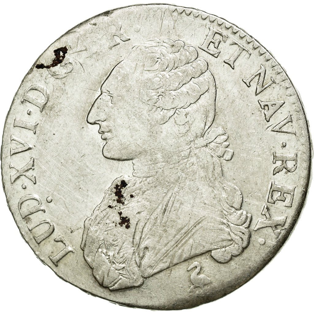 Monnaie, France, Louis XVI, Écu aux branches d'olivier, Ecu, 1784, Paris, TB+