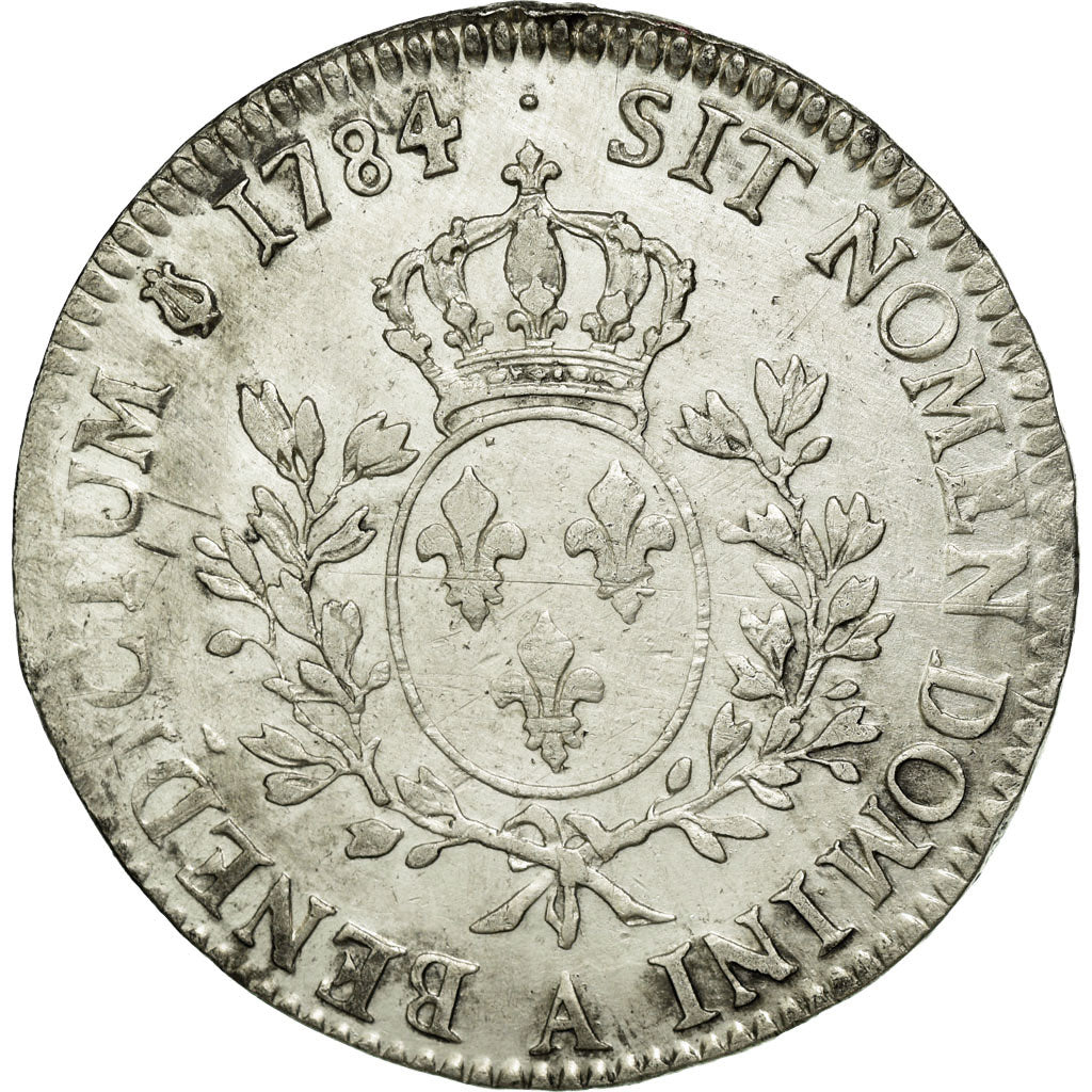 Coin, France, Louis XVI, Écu aux branches d'olivier, Ecu, 1784, Paris