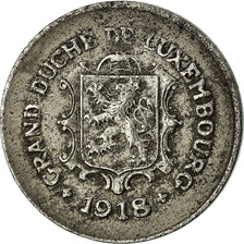 Moneta, Lussemburgo, Charlotte, 5 Centimes, 1918, BB, Ferro, KM:30