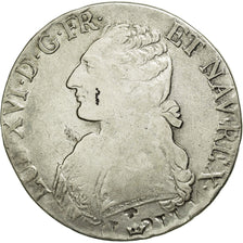 Monnaie, France, Louis XVI, Écu aux branches d'olivier, Ecu, 1781, Toulouse