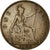 Moneda, Gran Bretaña, George V, Penny, 1936, BC+, Bronce, KM:838