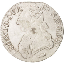 France, Louis XVI, Écu aux branches d'olivier, Ecu, 1777, Bordeaux, VF(20-25...