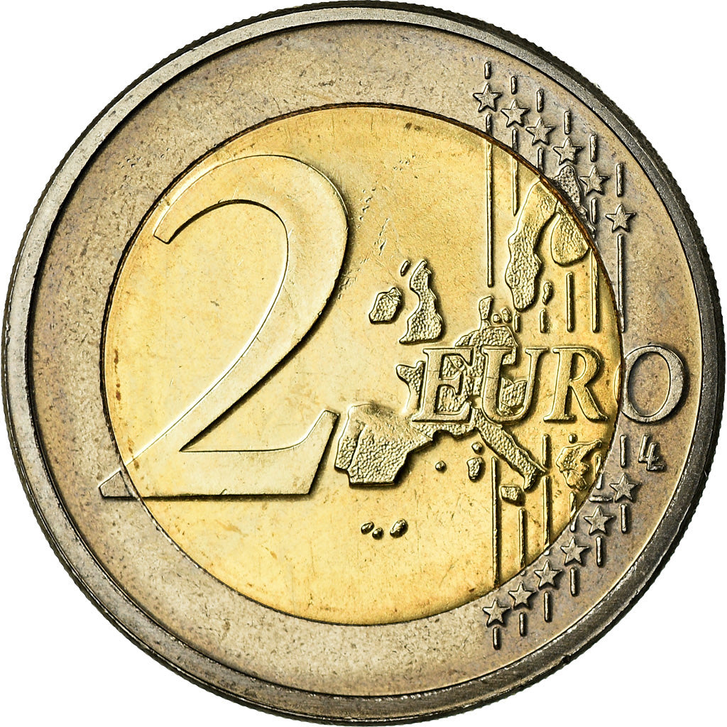 Luxemburgo, 2 Euro, 2004, AU(55-58), Bimetálico, KM:85