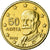 Greece, 50 Euro Cent, 2002, EF(40-45), Brass, KM:186