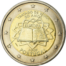 Portogallo, 2 Euro, 2007, BB+, Bi-metallico, KM:771