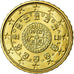 Portugal, 10 Euro Cent, 2004, AU(55-58), Brass, KM:743