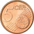 Portugal, 5 Euro Cent, 2004, AU(55-58), Aço Cromado a Cobre, KM:742