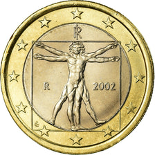Italien, Euro, 2002, VZ, Bi-Metallic, KM:216
