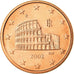 Italie, 5 Euro Cent, 2002, SUP, Copper Plated Steel, KM:212