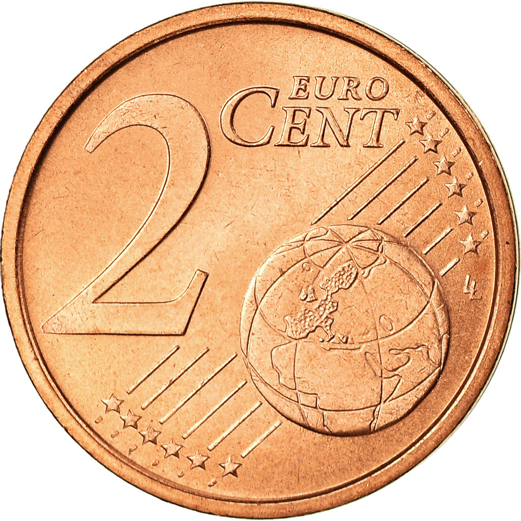 Italië, 2 Euro Cent, 2002, UNC-, Copper Plated Steel, KM:211