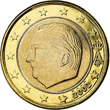 België, Euro, 2002, UNC-, Bi-Metallic, KM:230