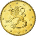 Finlandia, 50 Euro Cent, 2003, EBC, Latón, KM:103