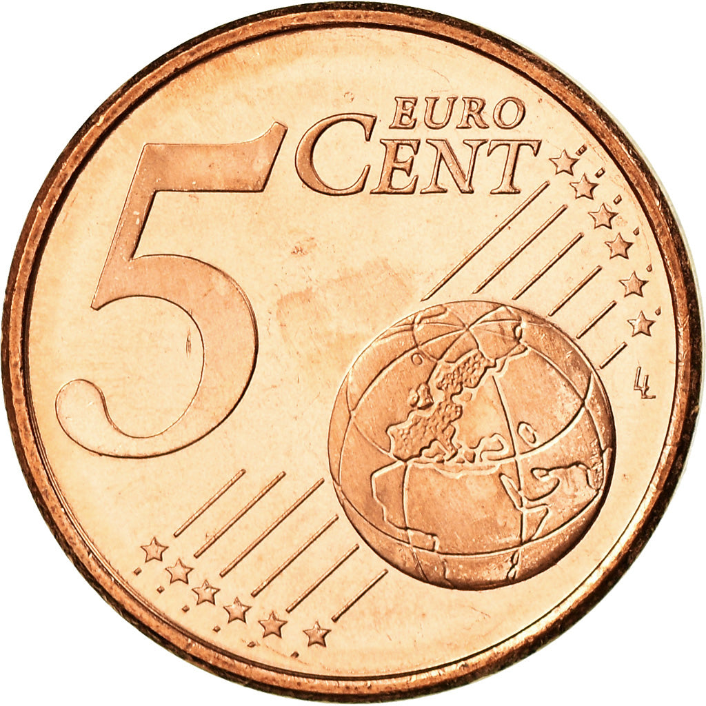 Finlandia, 5 Euro Cent, 2000, SPL-, Acciaio placcato rame, KM:100