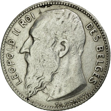 Coin, Belgium, Franc, 1909, VF(30-35), Silver, KM:57.1