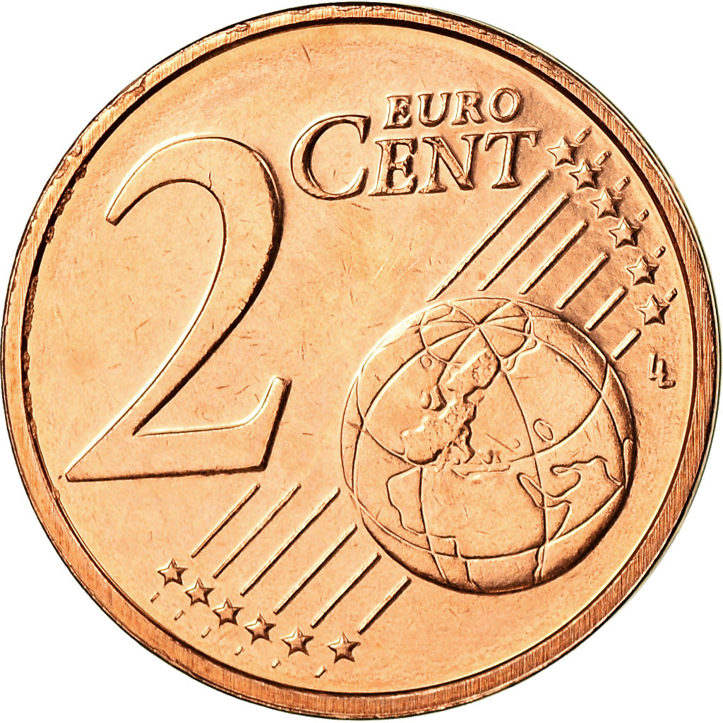 Luxemburg, 2 Euro Cent, 2003, UNC-, Copper Plated Steel, KM:76