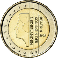 Países Bajos, 2 Euro, 2003, SC, Bimetálico, KM:241