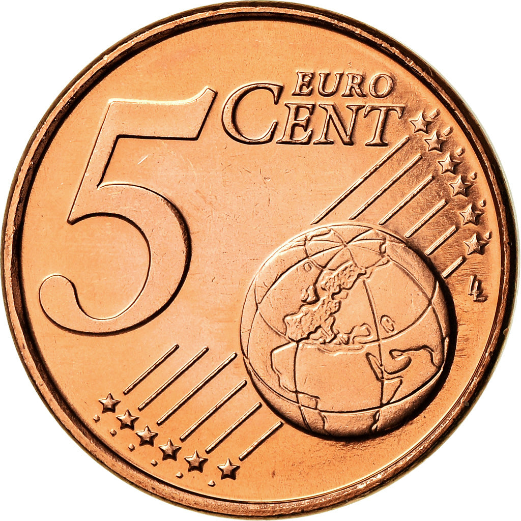 Paesi Bassi, 5 Euro Cent, 2003, SPL-, Acciaio placcato rame, KM:236