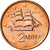 Grécia, 2 Euro Cent, 2004, AU(55-58), Aço Cromado a Cobre, KM:182