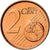 Grecia, 2 Euro Cent, 2004, SPL-, Acciaio placcato rame, KM:182