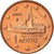 Grécia, Euro Cent, 2004, AU(55-58), Aço Cromado a Cobre, KM:181