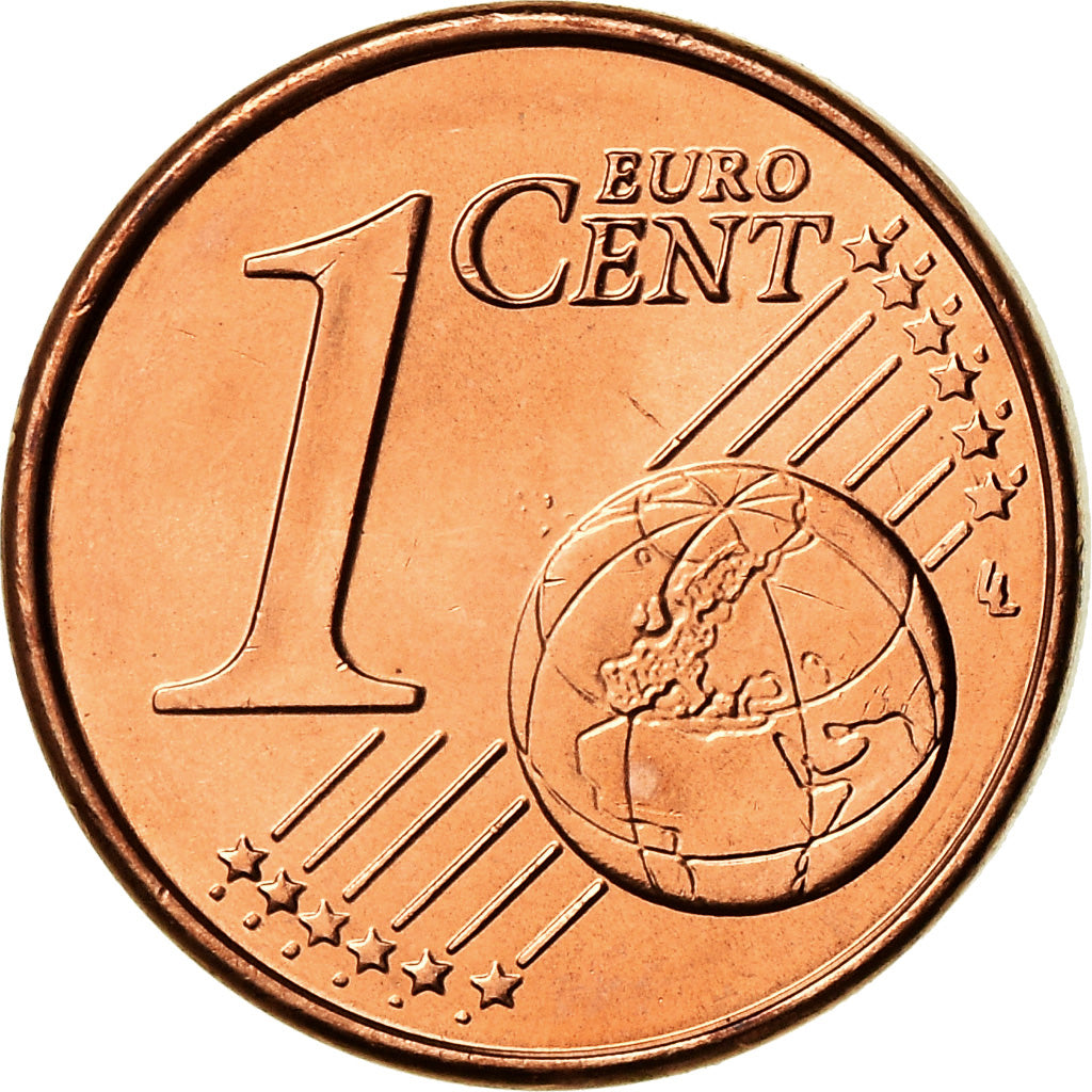 Grecia, Euro Cent, 2004, EBC, Cobre chapado en acero, KM:181