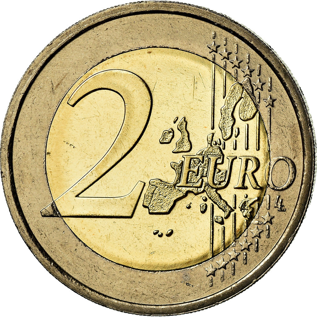 REPUBBLICA D’IRLANDA, 2 Euro, 2003, SPL-, Bi-metallico, KM:39