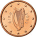 REPÚBLICA DA IRLANDA, Euro Cent, 2003, AU(55-58), Aço Cromado a Cobre, KM:32