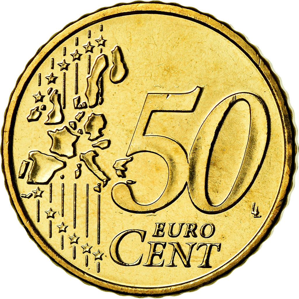 Oostenrijk, 50 Euro Cent, 2003, UNC-, Tin, KM:3087
