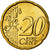 Austria, 20 Euro Cent, 2002, SC, Latón, KM:3086