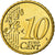 Austria, 10 Euro Cent, 2002, SC, Latón, KM:3085
